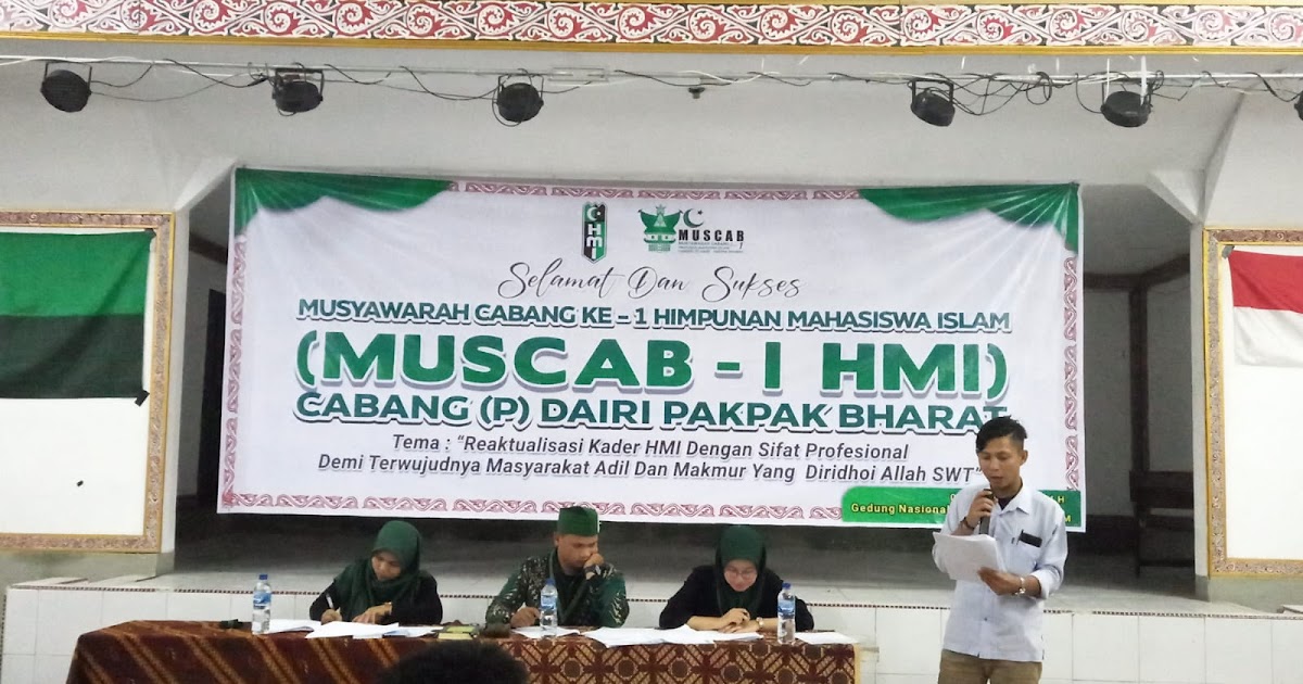 HMI pemkot rembang Gelar Musyawarah Cabang